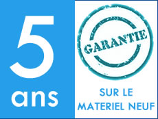 Gagnaire SRATE offre 5 ans de garantie sur les adoucisseurs d'eau et les osmoseurs